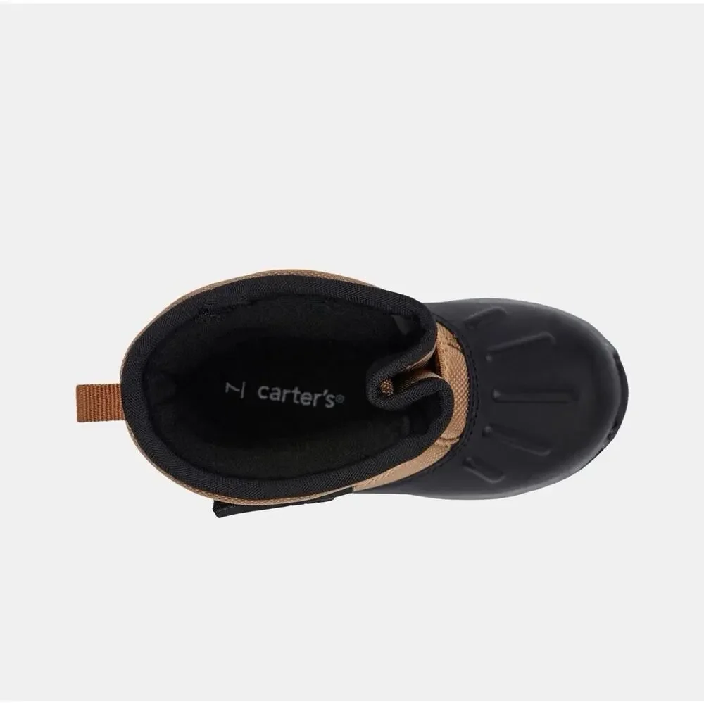 Carter's Toddler Light-Up Snow Boots (Brown/Black) MSRP $56.00